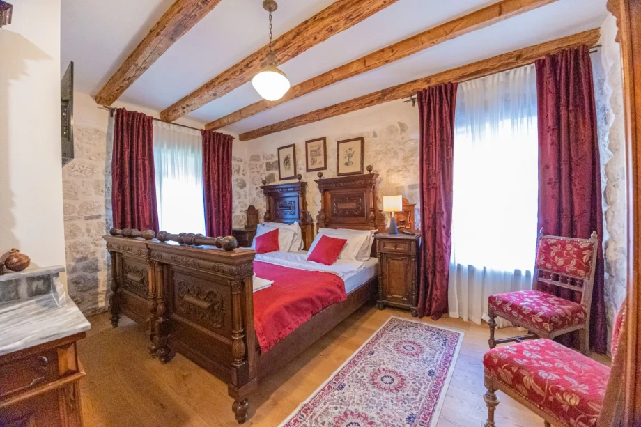 Spacious Vintage Bedroom with Timeless Charm