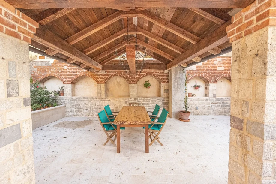 Charming Stone Balcony with Breathtaking Views