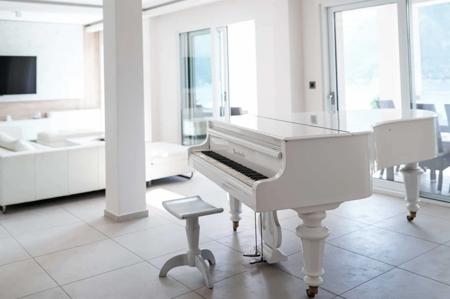 Piano in a luxury villa