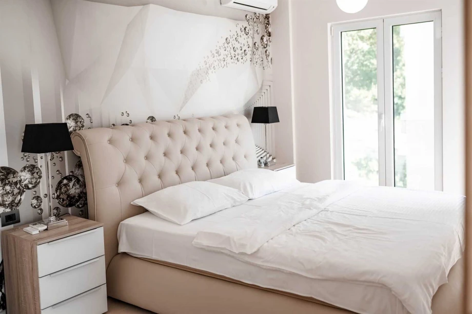 Elegant Bedroom in the Villa