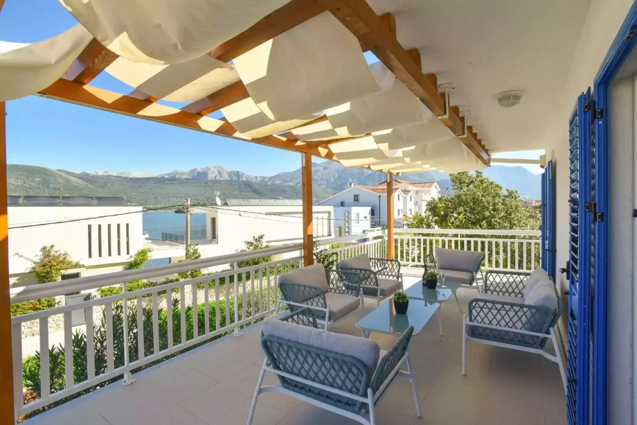 Spacious Terrace for Relaxation at Villa Klara