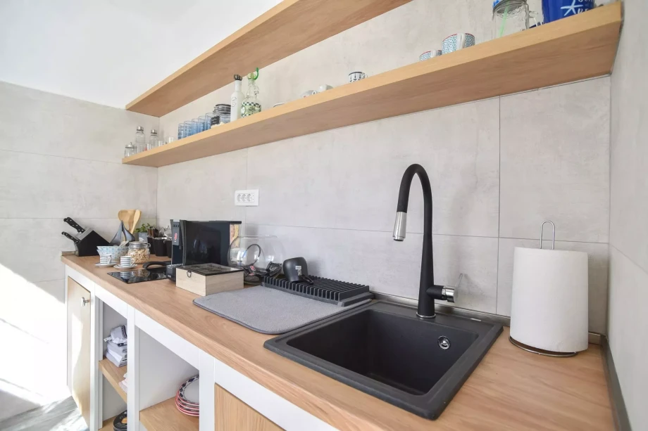 Kitchen inside villa Klara