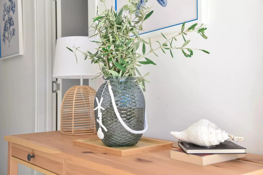 Corridor Full of Details at Villa Klara