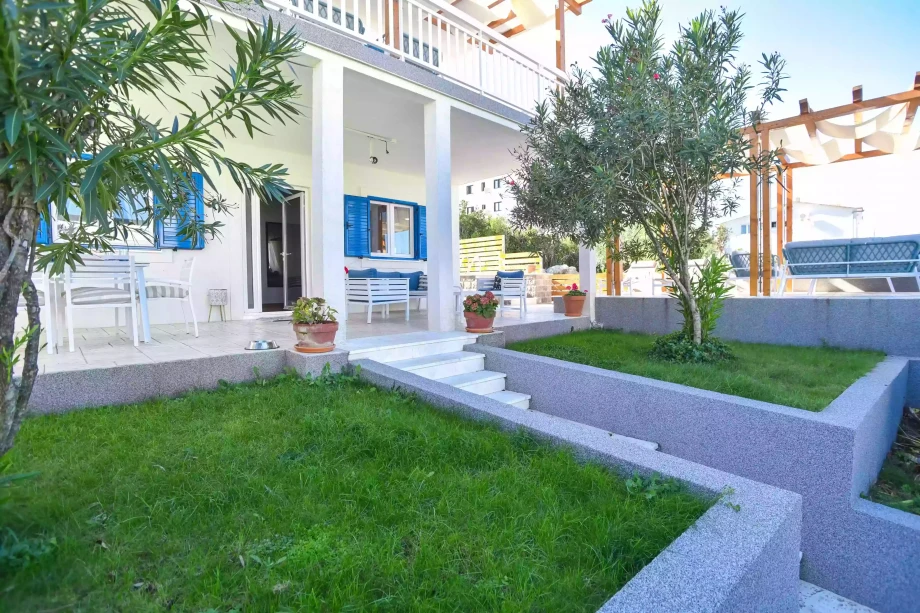 Spacious Terrace with Sea Views at Villa Klara