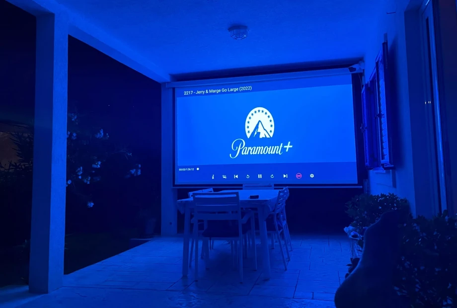 Open cinema entertainment