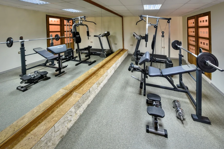 Classic Estate Villa with Pool and Gym has all the necessary training equipment