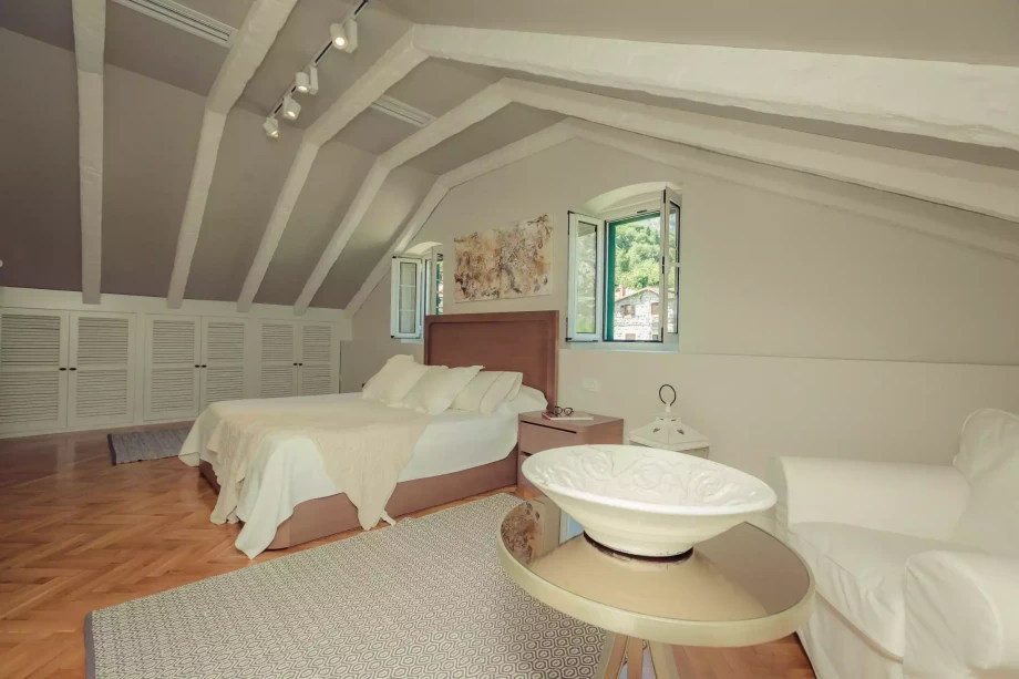 Spacious and Elegant Bedroom with King Size Bed in a Luxury Villa