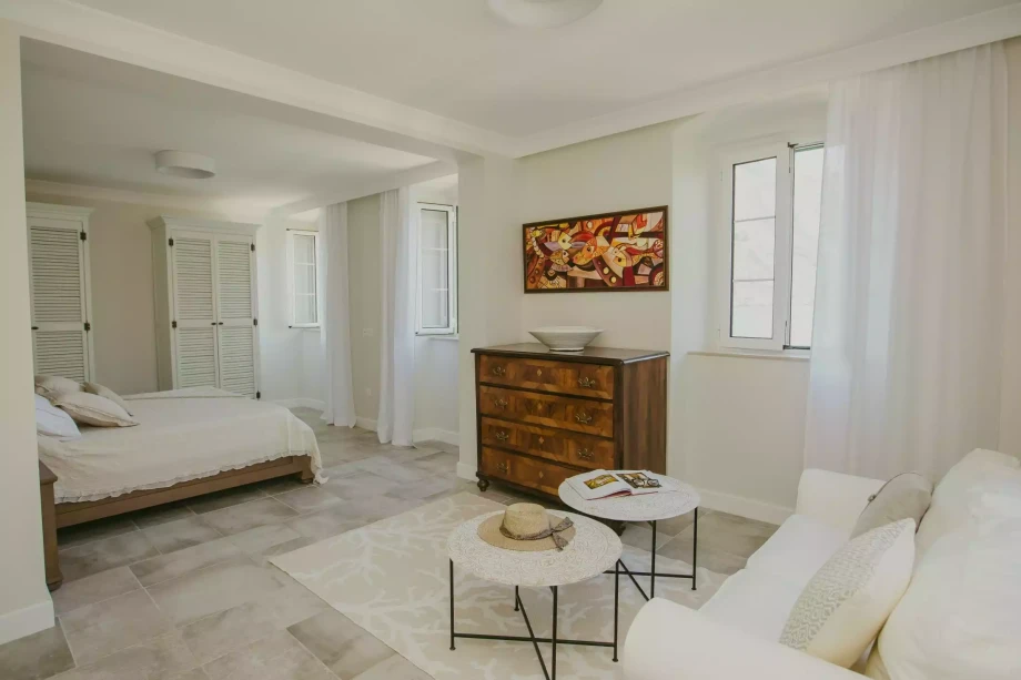 Elegant Bedroom with Spacious Bed for Two