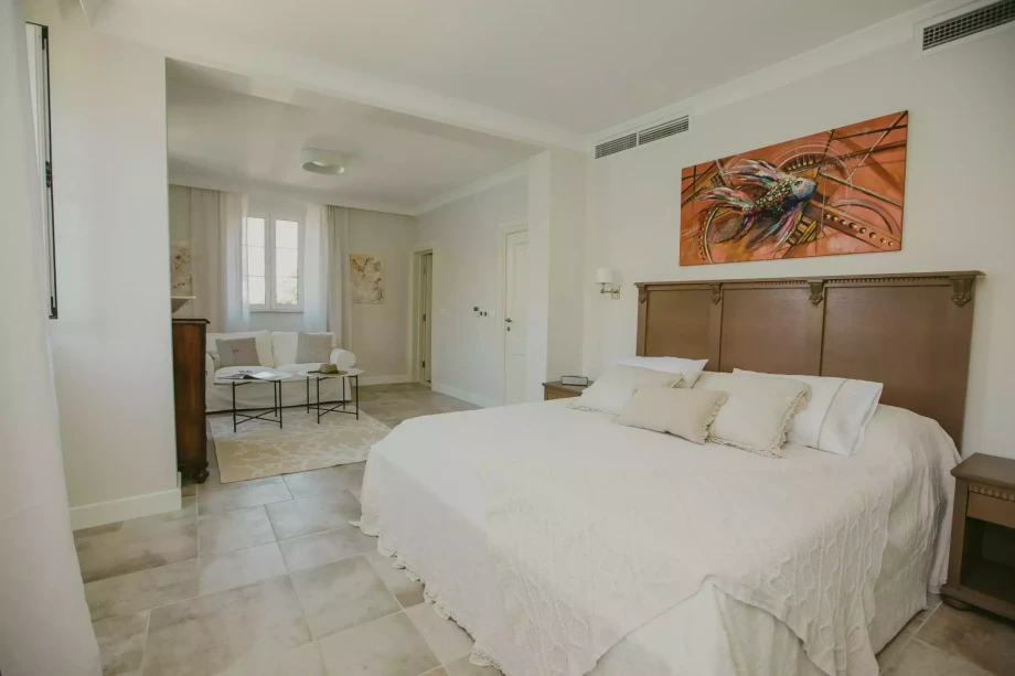 King-Size Bedroom in Villa