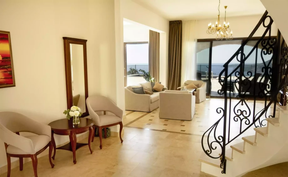 Chic interior of Villa Reef Coral