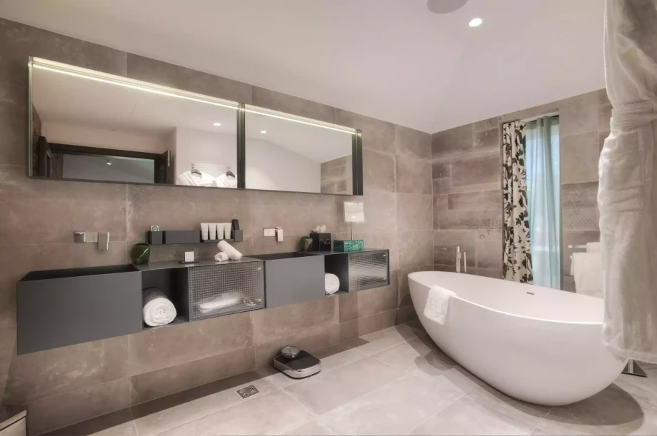 Spacious Bathroom with Beautiful Design