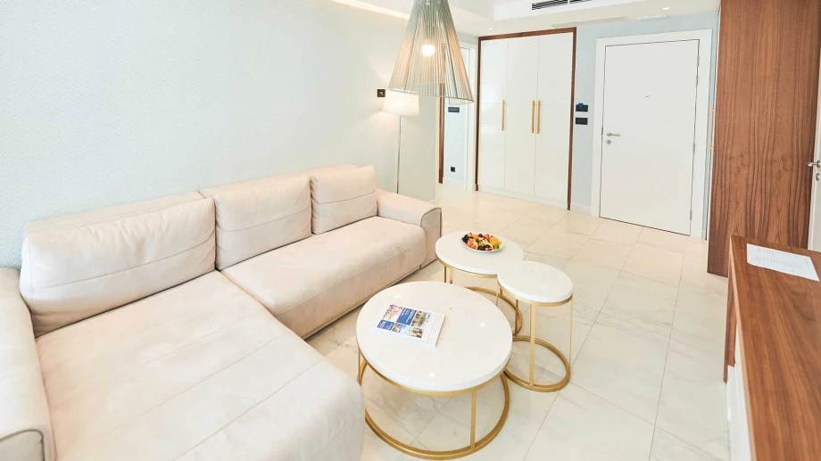 Comfortable Corner Sofa in Huma Villa Living Room