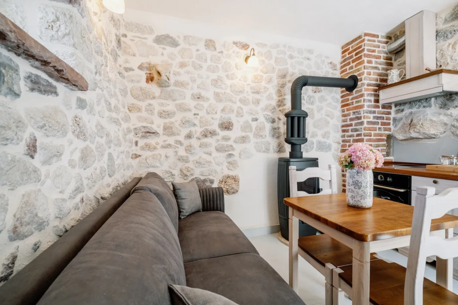 Cozy kitchen in villa Piccolo Mondo