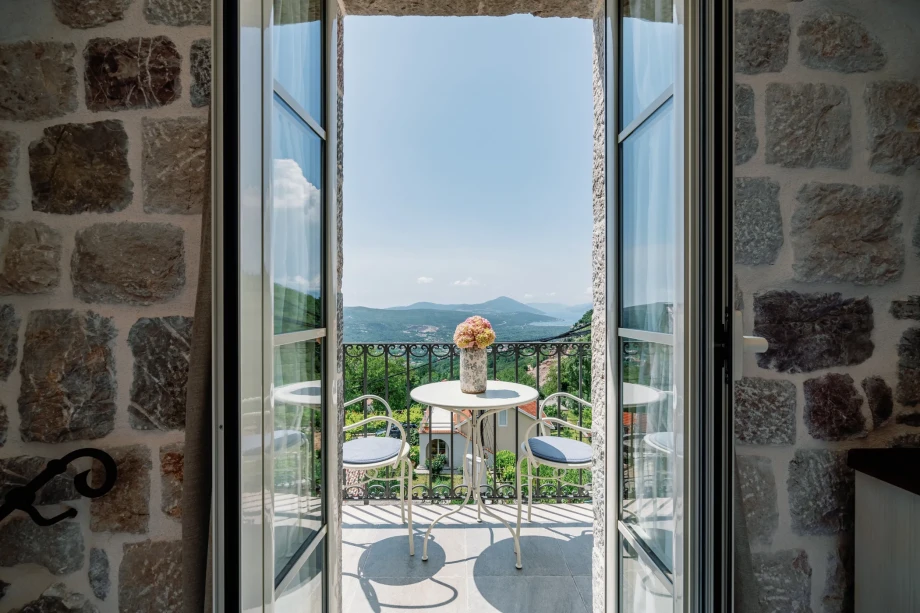 Bedroom with stunning view