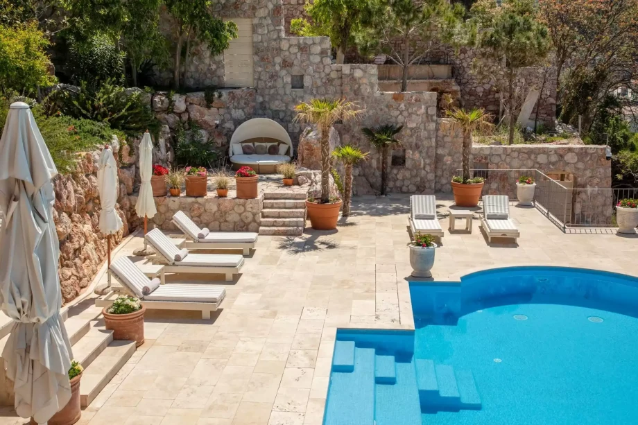 Enchanting Courtyards at Villa Ponta Melagrana