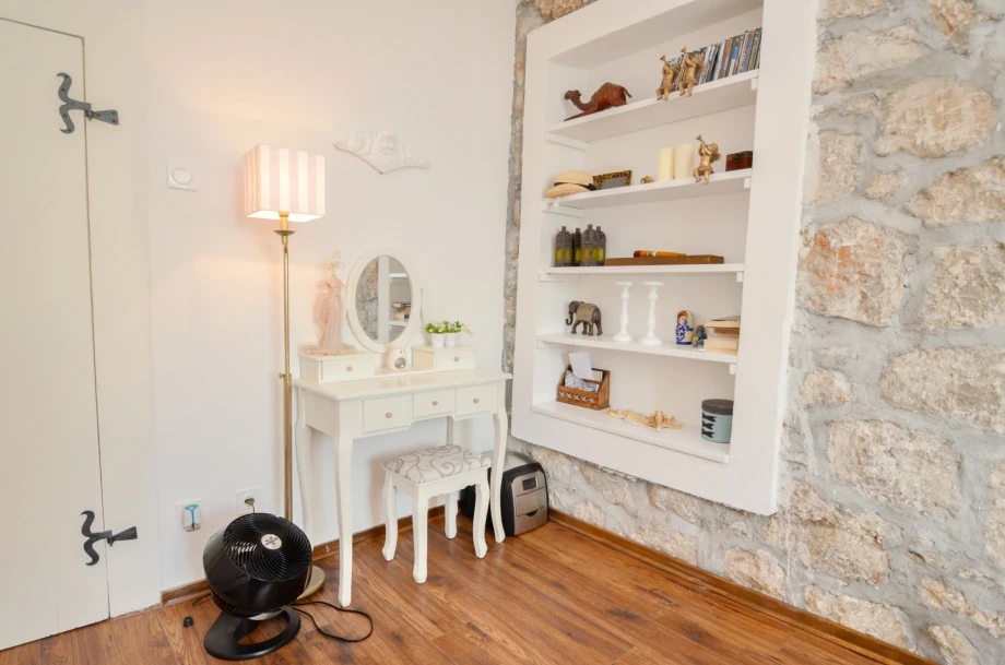 Beautiful Bedroom in a Montenegro Villa with Elegant Furnishings