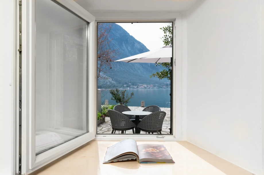 The breathtaking view from the luxury Villa Stella