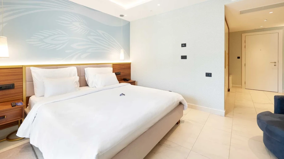 Wonderful Bedroom with a Comfortable Double Bed