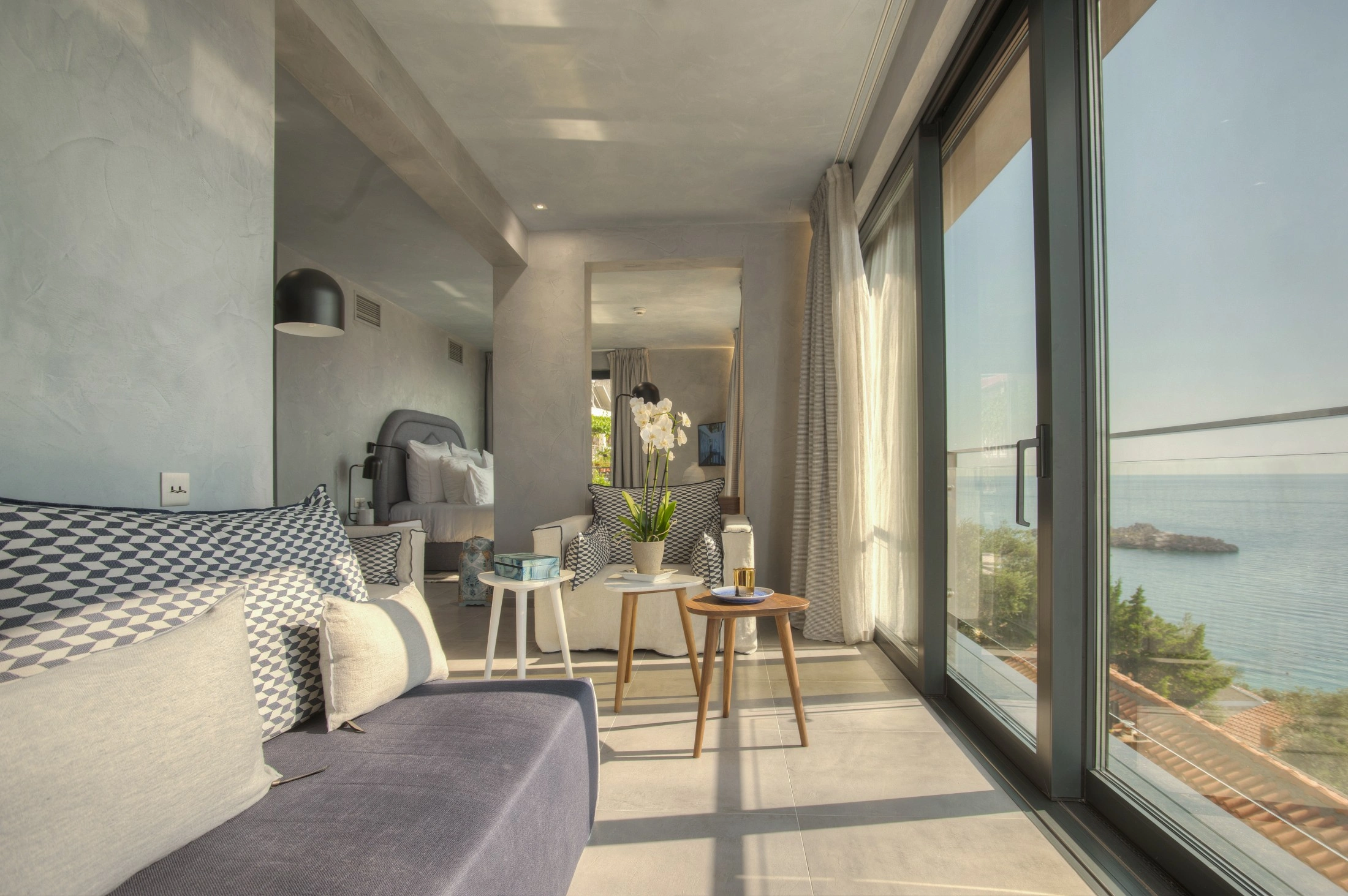Outdoor Furniture on Terrace with Stunning View