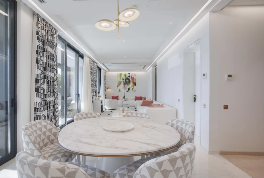 Elegant Dining Table for Shared Meals