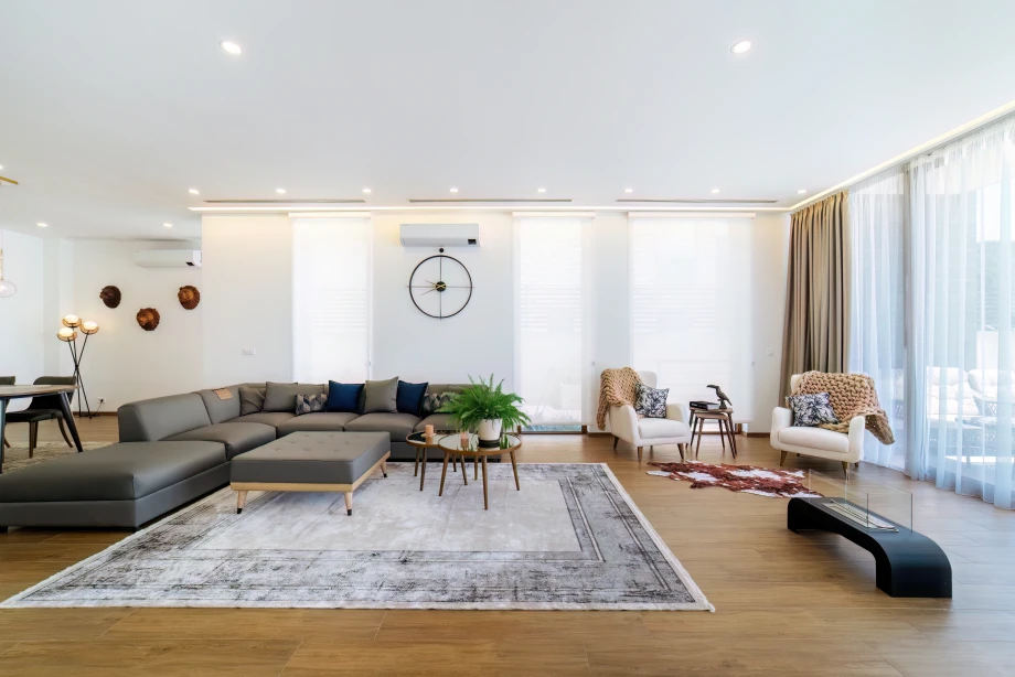 Enchanting Living Room with Stylish Ambience