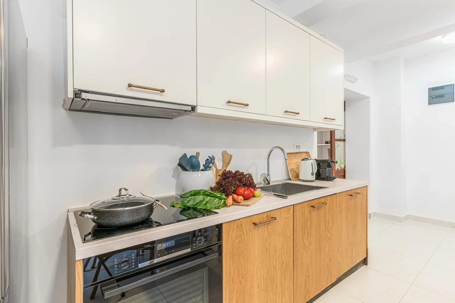 Spacious Modern Kitchen with Elegant Design in Montenegro Villa