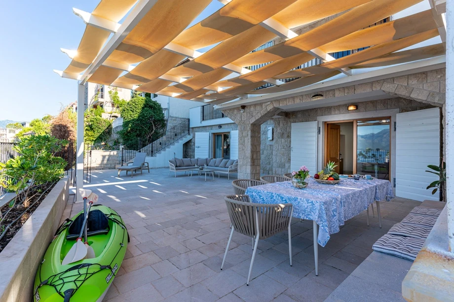 Spacious Terrace to Enjoy Stunning Views at Montenegro Villa