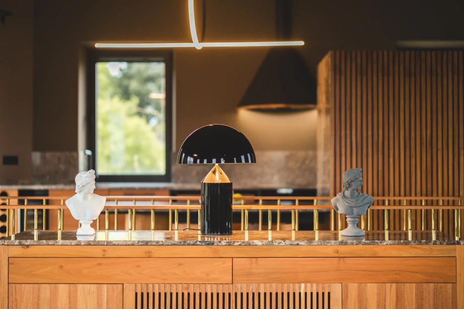 Refined Modern Details in Villa Interior