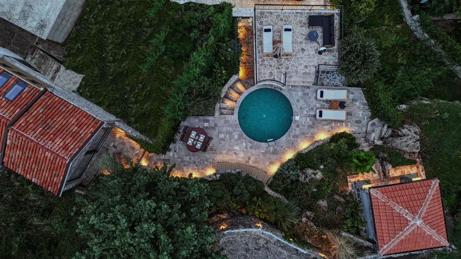 Lush Greenery Surrounding the Montenegrin Villa for a Tranquil Escape