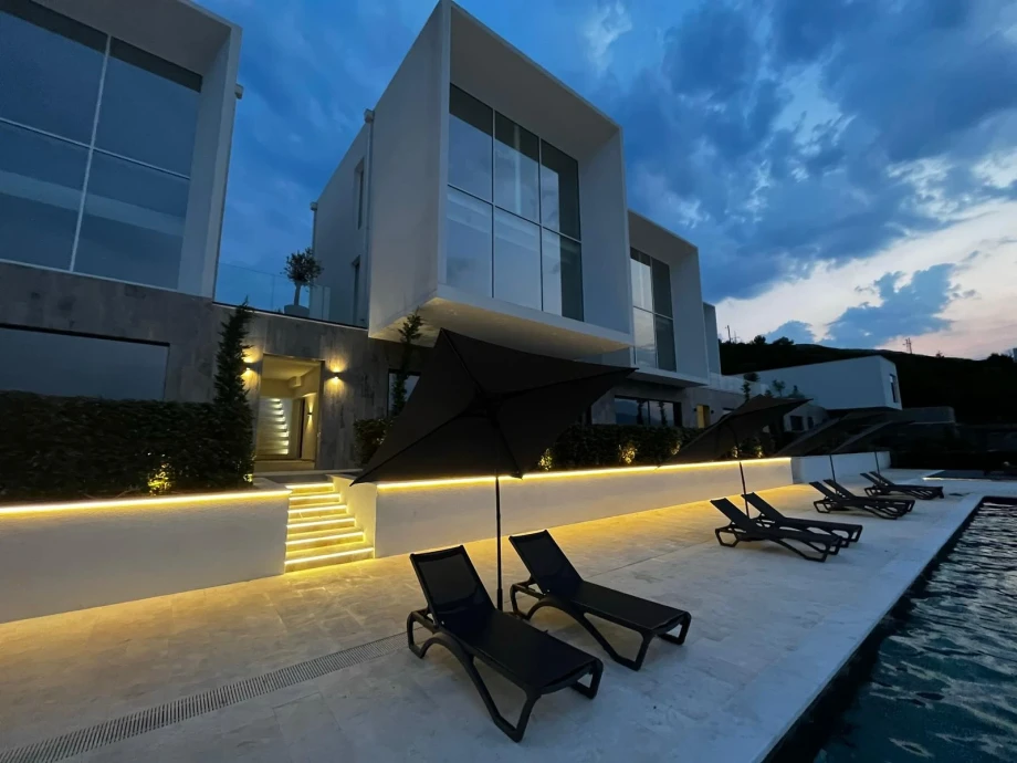 Exterior View of Luxury Villa in Krašići