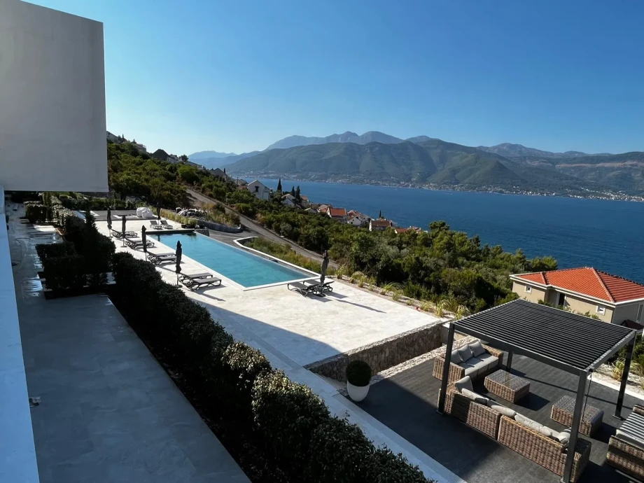 Full View of the Swimming Pool at Luxury Villa