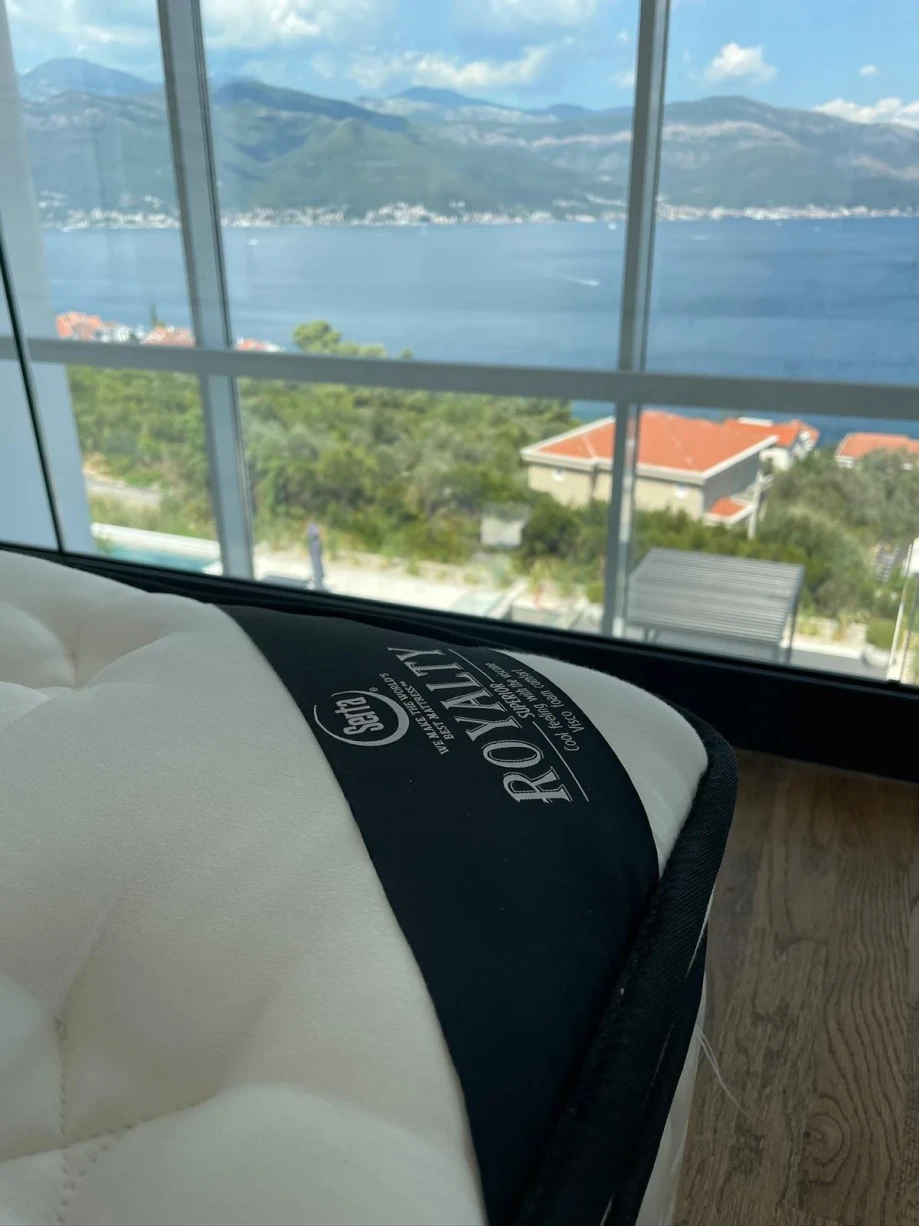 Serta Royalty Mattress in Luxury Villa Bedroom
