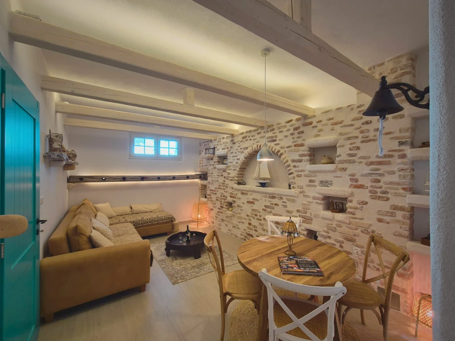 Villa wine cellar