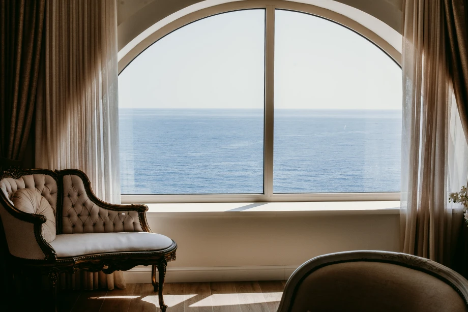 Panoramic Adriatic view from Villa Cliffside Royal Estate