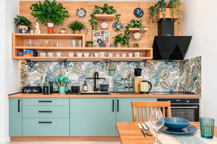 Fully Equipped Modern Kitchen at Azure Echo Retreat